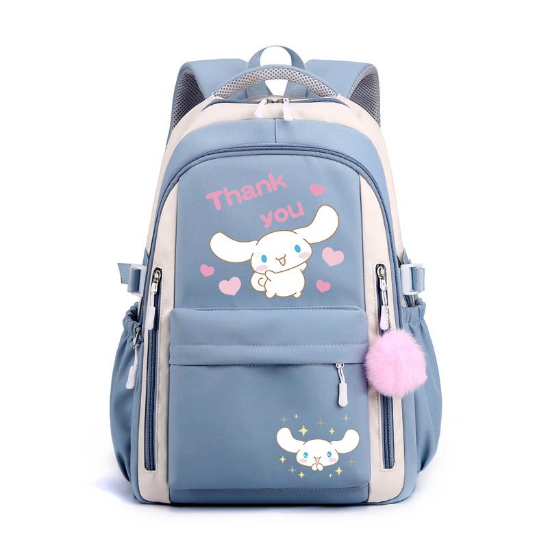 Mignon Xiaoqing Dessin Animé Chiot Périphérique Impression Sac d'École pour Enfants, Sac à Dos de Loisirs pour Élèves du Primaire et du Secondaire