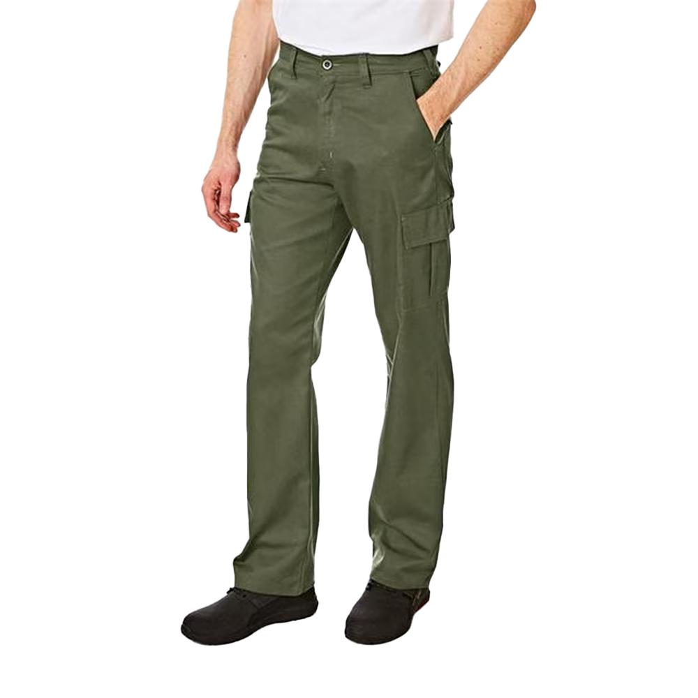 Lee Cooper Mens Plain Cargo Trousers