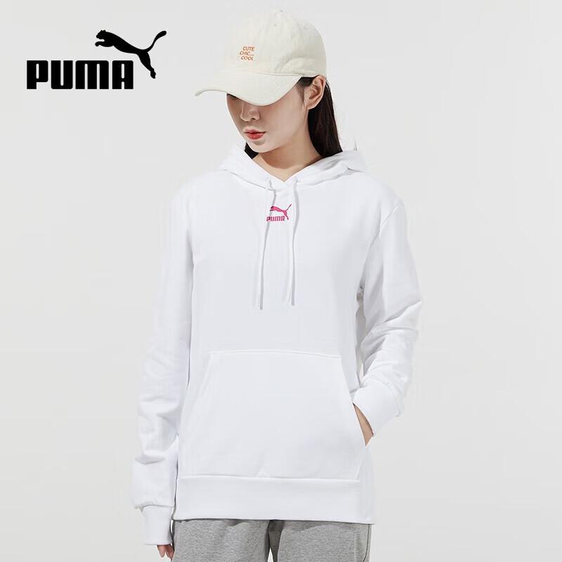 Puma Women s Hooded Knit Pullover Sweatshirt L 3800₽