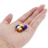 PC6-02 Brass Pneumatic Push To Quick Connect Fitting For 6 Mm OD PE / PA / PU Tube with BSPT 1/4 Inch Male Thread, Straight Push In Connect Fitting