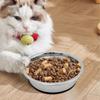 Nonslip Silicone Base Pet Feeders Stainless Steel Dog Basin Practical Dog Bowls  Puppy