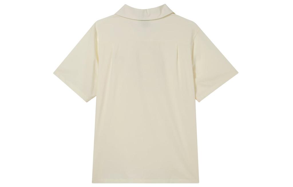 Nike SB Men's Logo Short-Sleeve Bowling Shirt White DV9074-113