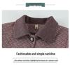 Spring Coat for Middle-Aged and Elderly Women, Lapel Design, Suitable for 60 to 80-Year-Olds, Ideal for Spring and Autumn