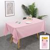 Peva Thickened Disposable Tablecloth With Dustproof And Oilproof Surface For Events And Decor