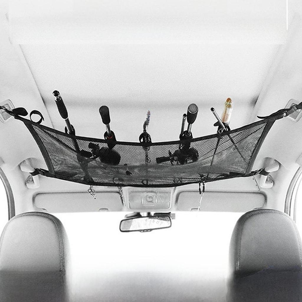 Vehicle Fishing Rod Holder Carrier Easy to Install Adjustable Portable Car Pole Rack
