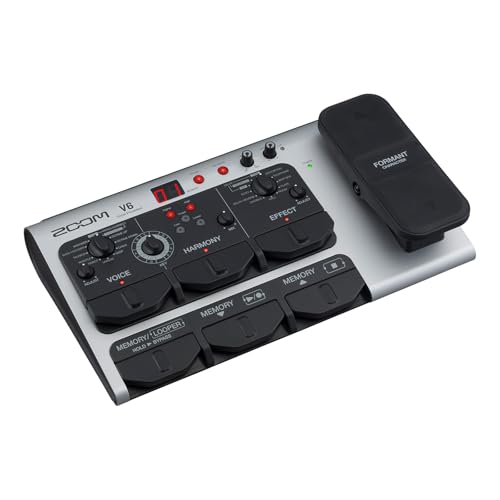 

ZOOM vocal effector voice changer V6-SP vTuber streaming song MTR function pitch correction harmo...