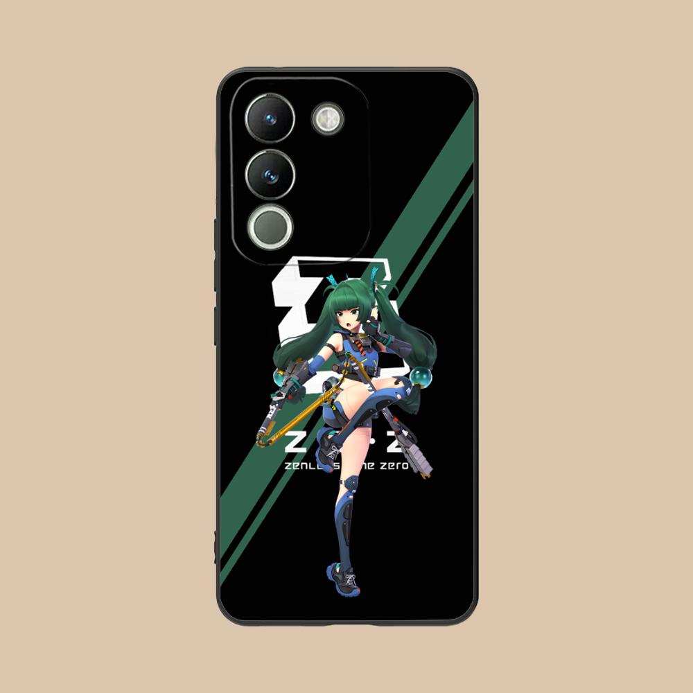 

Zenless Zone Zero QingYi Phone Case for VIVO V60 V50 V40 V30 V29 V27 V25 V23 Pro Lite 5G Colorful Printing Cover Cover Luxury vivo V50e