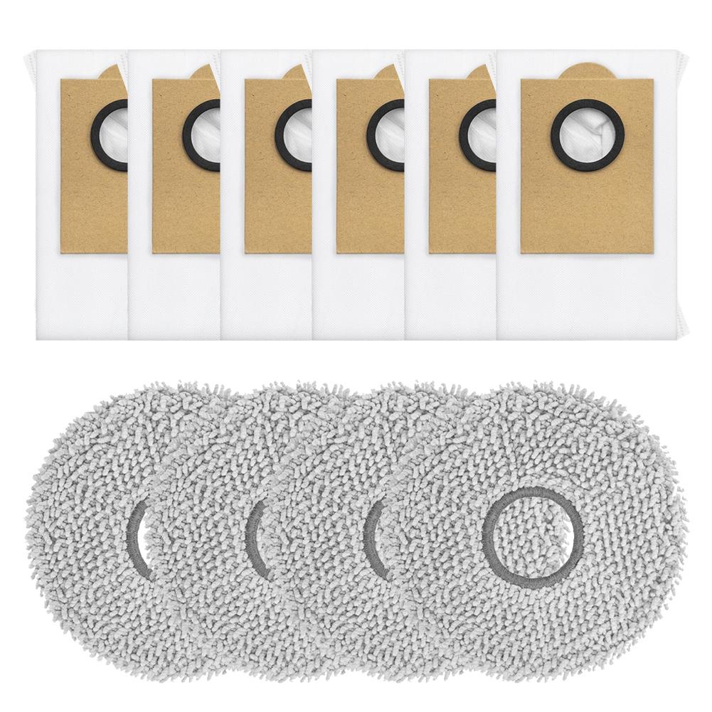 

For LEFANT-M3 /M3 For Gen2 Robotic Vacuum Cleaner This Vacuum Cleaner Includes 4 Mop Pads And 6 Dust Bags. China Mainland