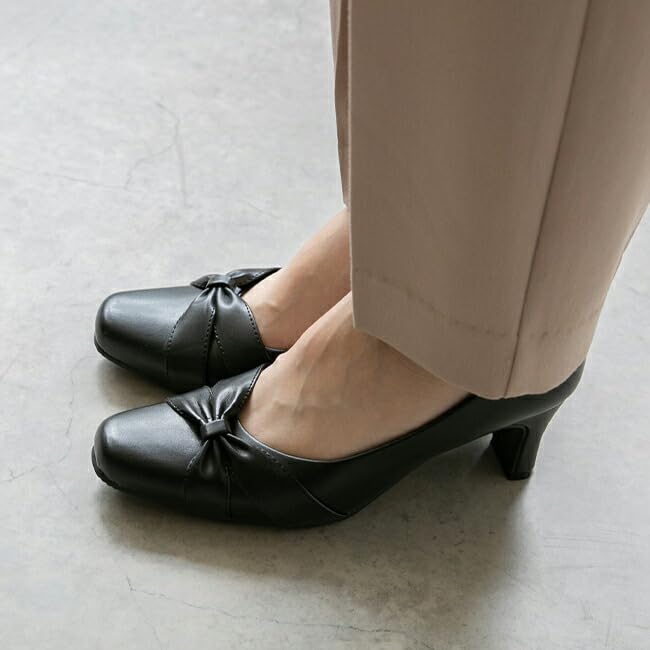 10 types to choose not thick large business easy to walk [Menue] from! Recruitment, office, formal, pumps, comfortable, tiring, black, heels, women's,