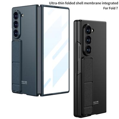 Samsung Z Fold7 Ultra Thin Foldable Stand Anti-Drop Case with Film Protection Cover for Z Fold6