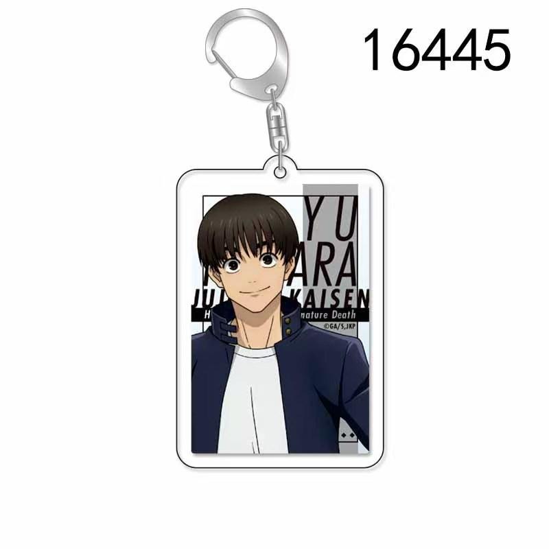 Jujutsu Kaisen Anime Keychain: Gojo, Geto, Sukuna & Okkotsu Pendant