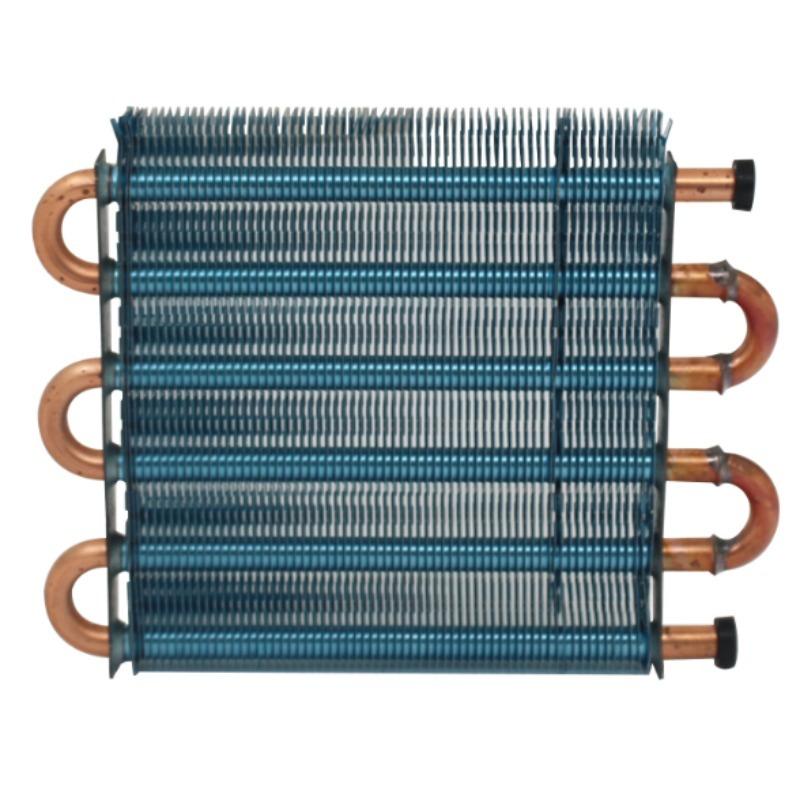 Mini condenser radiator air-cooled copper tube finned Radiator evaporator heat exchanger water cooling radiator accessories