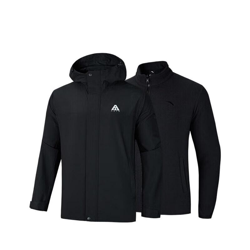 Anta Мужская уличная куртка 3-в-1 с водоотталкивающим покрытием L