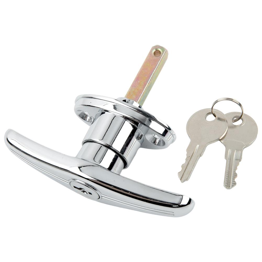 

Замок гаражных ворот T-образная ручка с задним креплением, ключ для разных гаражных ворот для автофургонов, открыватель гаражных ворот T-образной ручки