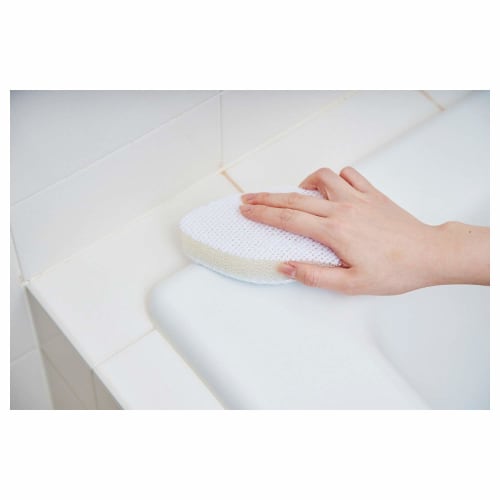 AISEN Folding Bath Cleaner Replacement Sponge BGC03, 14.5 X 9 X 3 Cm, for Cleaning Bathtubs, Floors, Walls, and Bathrooms