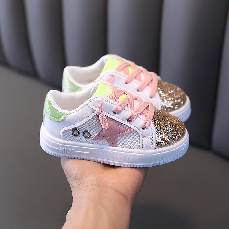 

Girls princess shoes New arrivals for Kids skate 1-5 Stylish Cute Comfortable shoes sneakers younger children 24