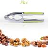 Nut Cracker, Seafood Tool, Walnut Cracker for All Nuts, Heavy Duty Shell Cracker Kitchen Tool with Non-slip Handle