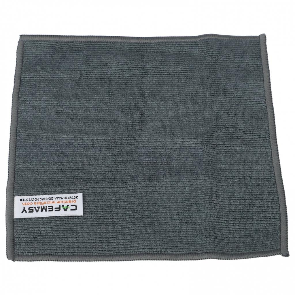 Kompaktní sada 4 čisticích utěrek na espresso pro snadné skladování a použití