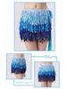 Halloween Belly Dance Costume: Sexy Sequin Tassel Hip Scarf & Waist Chain