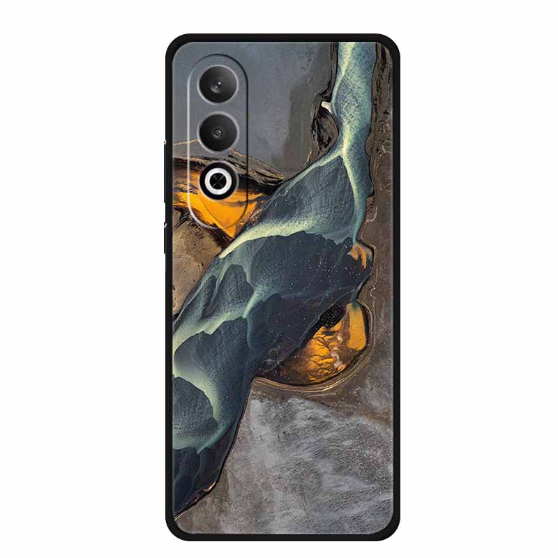 

Чехол для телефона OnePlus Nord CE4 Силиконовый ТПУ Мягкая крышка Защита телефона Funda OnePlus Nord CE 4 Модный окрашенный мраморный корпус -Nord CE4 5G