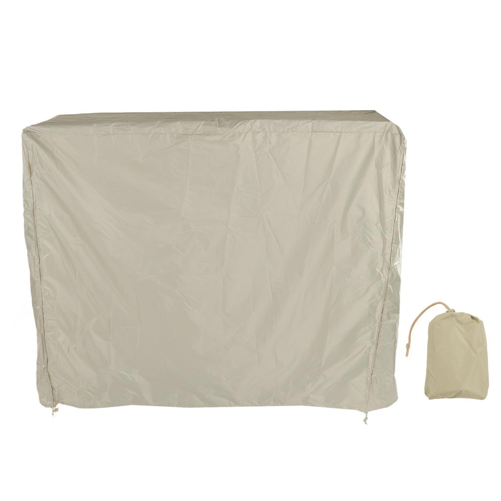 Table Tennis Table Dust Cover 190 Silver Coated Polyester Taffeta Courtyard Patio Waterproof Table