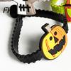 Black Cat Wrist Straps 8 Pcs Halloween Bracelets, Adjustable Soft PVC for Kids Adults, Flexible Wristbands Cartoon Pumpkin Witch Trick or Treat
