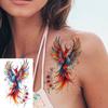 1 Vel Feniks Zonnebloem Maanbloem Tijdelijke Tatoeages Voor Vrouwen Handen, Nep Tatoeage Stickers Langdurig Realistische Tatoeages