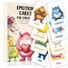 Cartonașe cu emoții pentru copii [32 de cartonașe + Texte explicative] – Cartonașe cu emoții pentru autoreglare – Valoroase din punct de vedere pedagogic