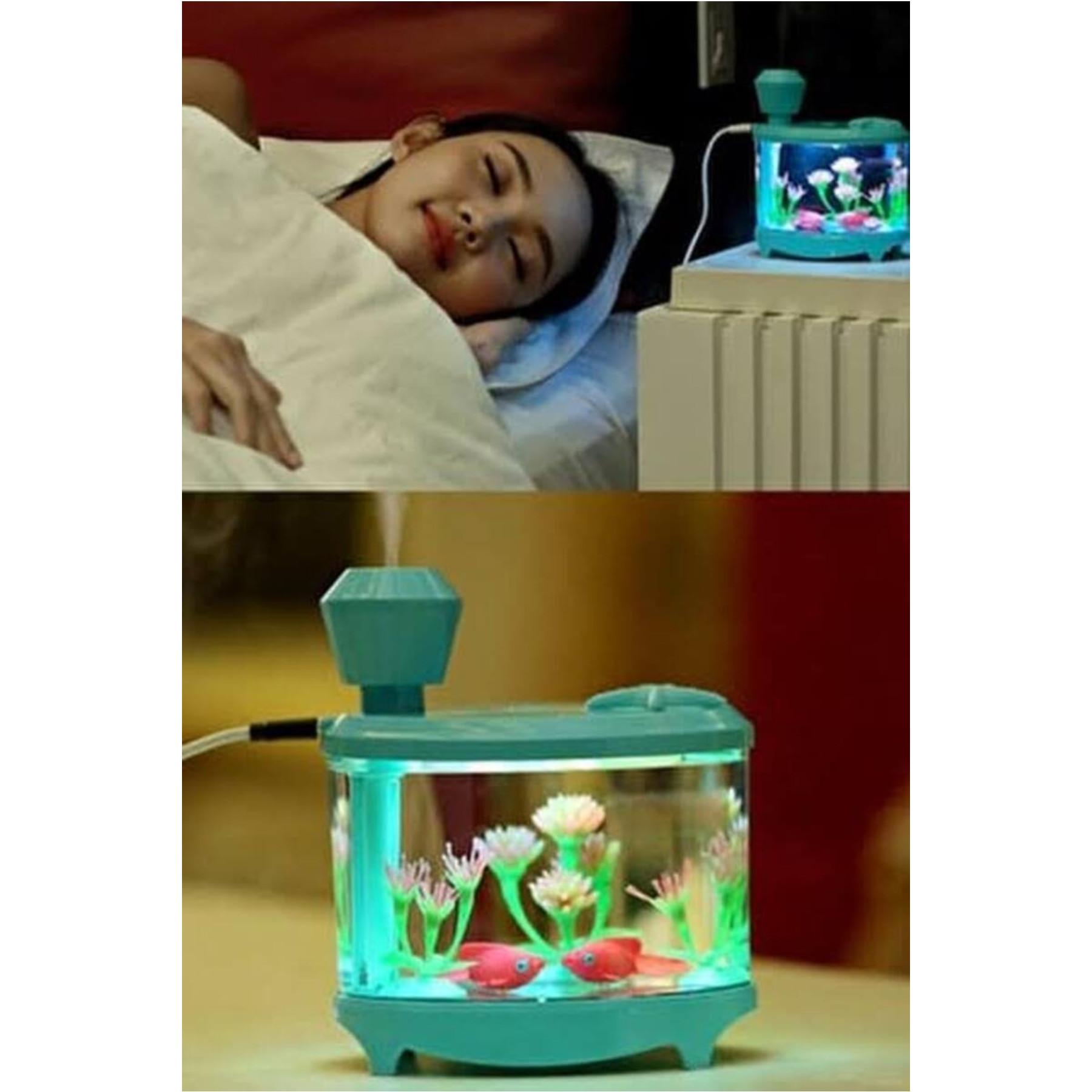 

FLQUE Usb ночник Аквариум Пароход Комната Увлажнитель воздуха