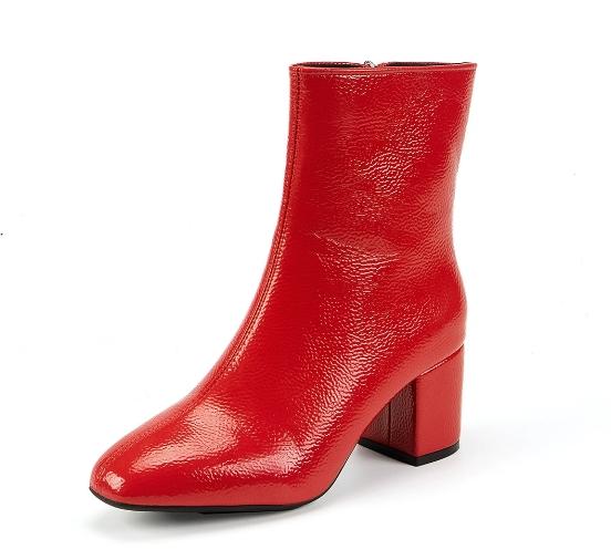 Modische weiße Stiefeletten für Damen 2024 Seitenreißverschluss Stretch Mittelhoher Absatz Große Größe Kurzer Stiefel Modische spitze Schuhe Botas De Mujer