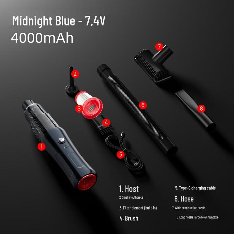 CHELV Wireless Handheld Car Vacuum Cleaner