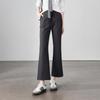 SOFSIL Women's High-Waist Micro-Flared Cropped Pants