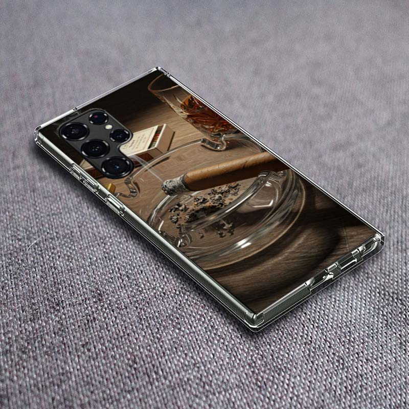 

Modern Rituals Clean & Classic Phone Case For Samsung Galaxy S24 S23 S21 S20 FE S22 S26 Ultra S25 Edge S10 Plus Cover Clear TPU Samsung S25 Edge