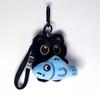 6/1pcs Cute Plush Black Cat Doll Toy Keychain Bag Pendant Charms Kawaii Keyring Accessories For Women Couples Gift