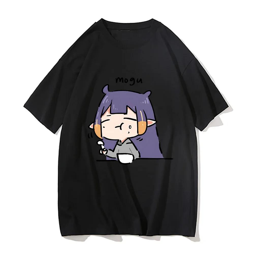 

Ninomae Inanis Tako Tshirt 100% Cotton Tees Anime Graphic T Shirt Men/women Kawaii Clothes Oversized Summer Short Sleeve T-shirt 2XL