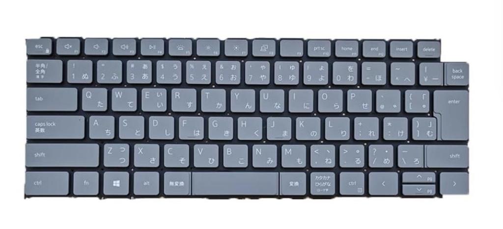 Replacement Japanese Keyboard with Backlight for Dell Inspiron 13 (5000 Series, 5310, P145G, 5320, 5330, P156G) and 14 (5000 Series, 5420, 5425,