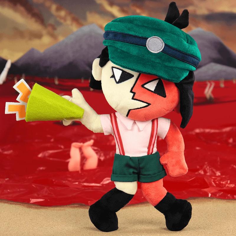 New Ena Dream Bbq High-quality Talking Game Plush Toys Cartoon Cute Soft Ena Peripheral Plush Toys Children's Gifts