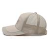 Men Letter Embroidery Baseball Hat Summer Mesh Breathable Solid Color Sunshade Duck Tongue Cap Male Casual Outdoor Peaked Hat