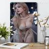 Metal Poster Vintage Lady 20x30cm Home Wall Decor