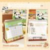 Coil 2026 Desk Calendar Desktop Decoration Schedule Planner Cartoon Mini Calendar  Gifts