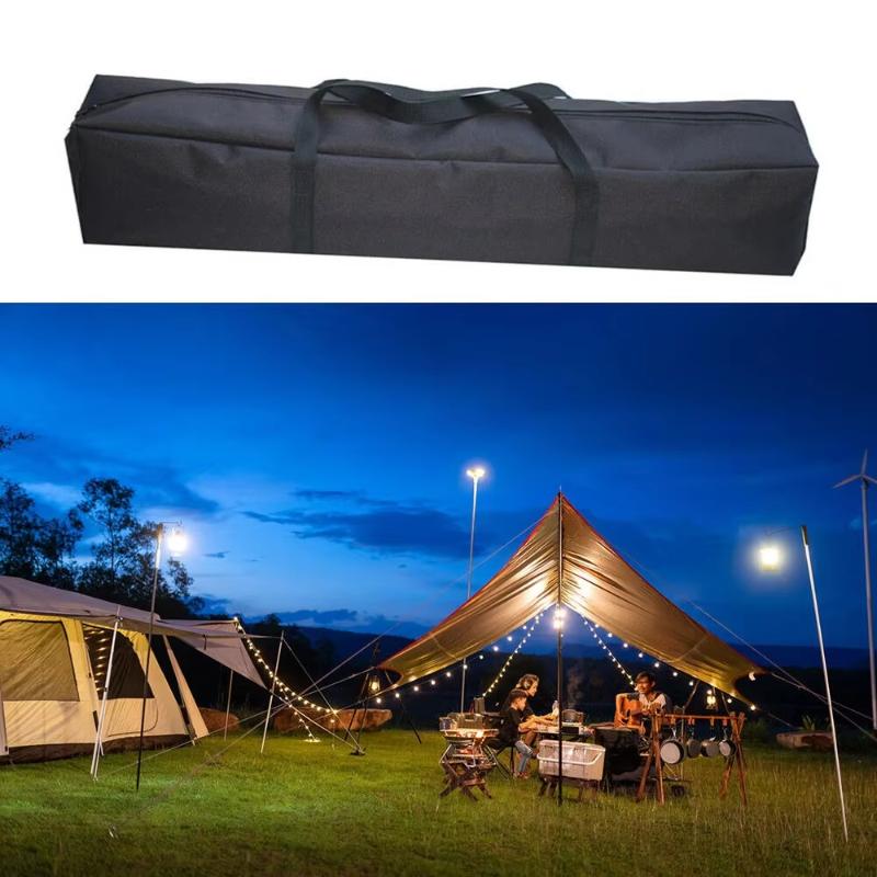 Canvas Canopy Pole Bag Camping Tent Storage Pouch Large Capacity Waterproof Travel Picnic Pack