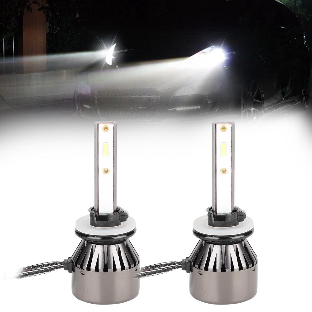 2pcs For H16 880 881 60W 6000K Bright White Mini LED Headlight Auto Lamp Bulbs L8