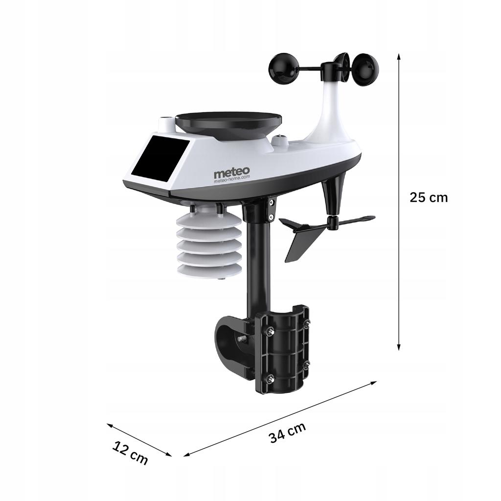 Meteo Sp600 Multi Weather Station With Wind And Precipitation Meter