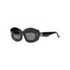 Loewe Rectangle Frame Sunglasses Unisex LW40114F