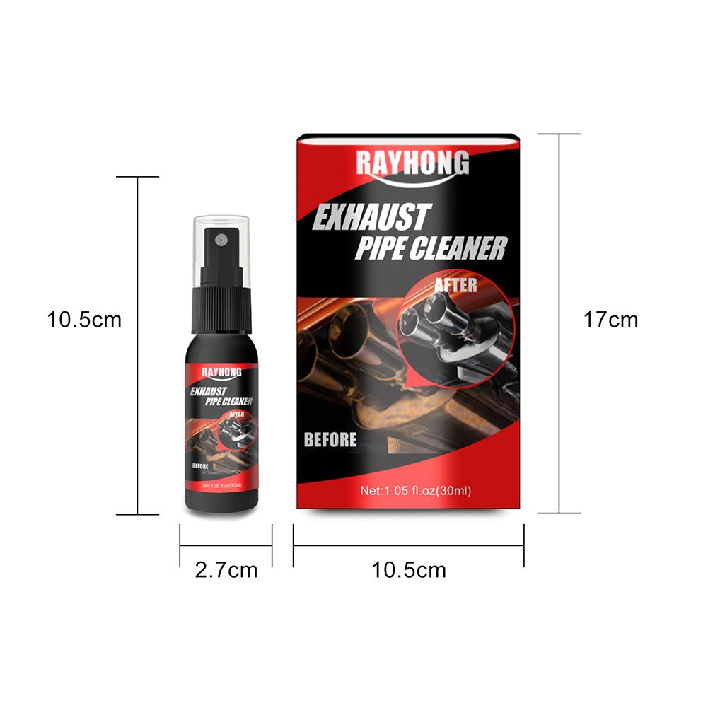30/120ml Auto Metalloberflächen Entrostungsspray Motorrad Auto Auspuffrohr Reinigungssets Rostentferner Mittel