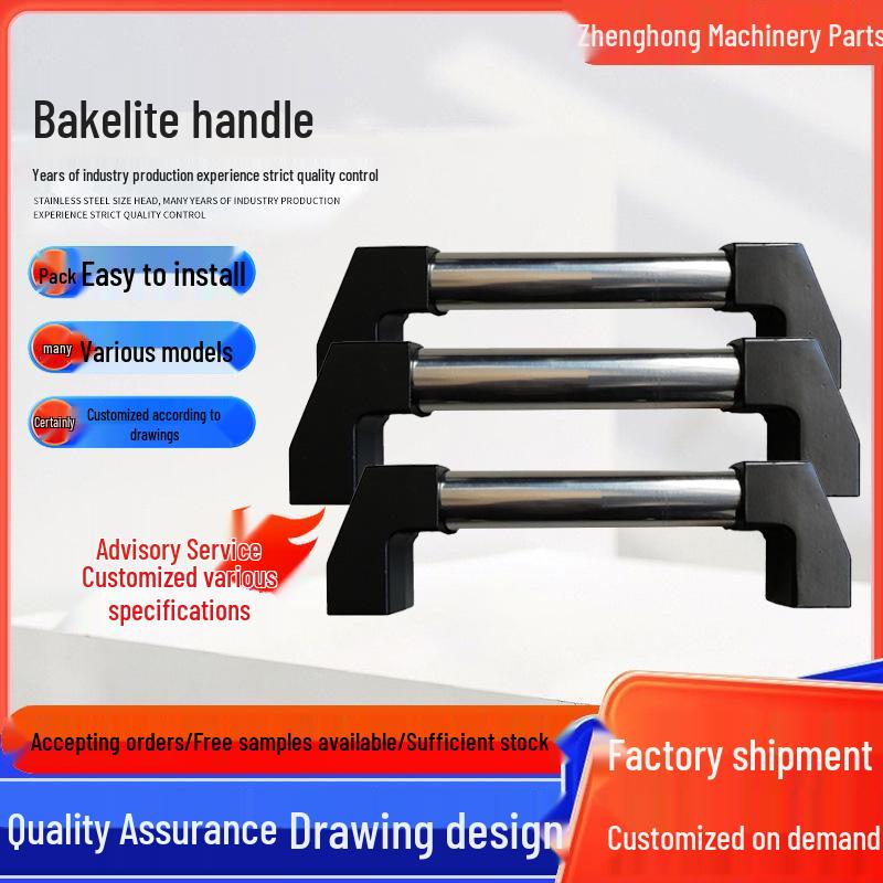 Assorted Round and Tubular Stainless Steel Handles