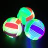 Glowing Ball Dog Toy Led Puppy Bouncy Chew Dog Ball Molar Toy Pet Color Light Ball Interactive Toys for Cats Small Dogs