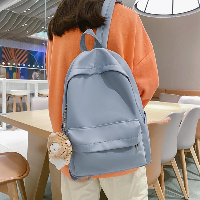 College Student Schoolbag Lightweight Weight Student Backpack Junior High School Student Backpack