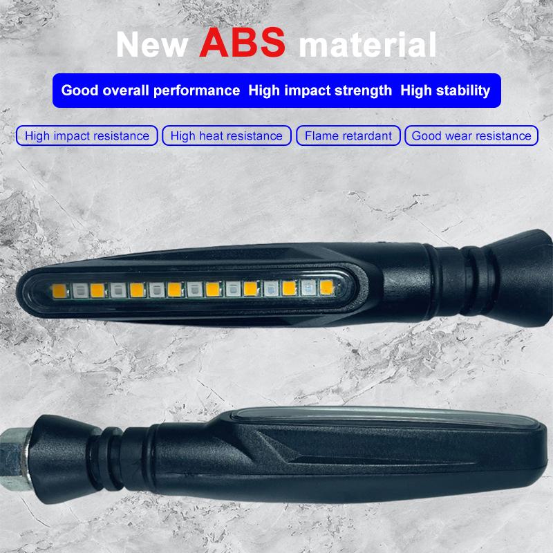 Motorcycle Running Turn Signal Led Super Bright For 12V Modified Car Accessories Light