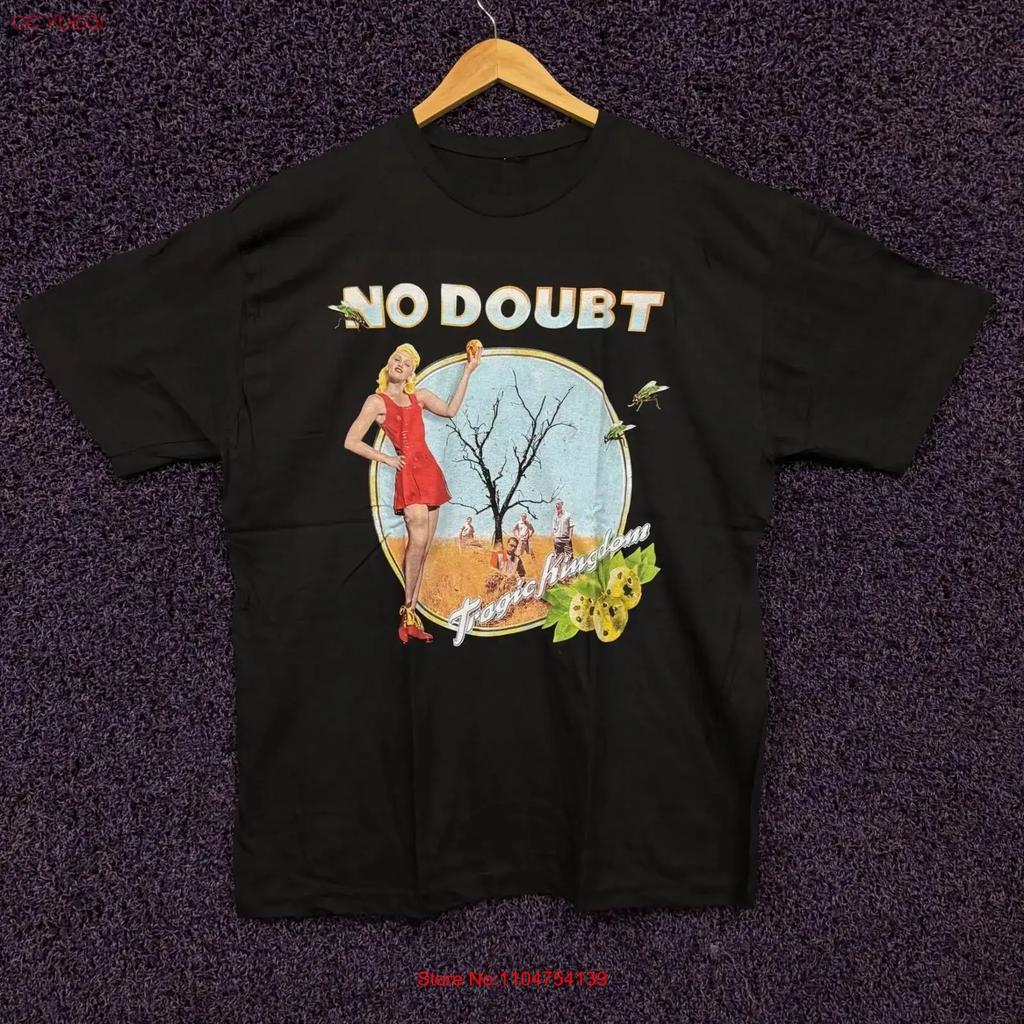 No Doubt Tragic Kingdom T shirt size extra large vintage Washed Breathable Soft homme streetwear designer clothes Stretched